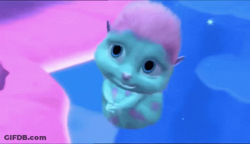 White Cat Sitting On Box Saying Response Time GIF