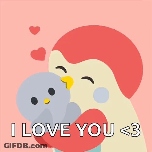 White Cat Standing With Bird On Head GIF