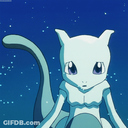 White Cat With Purple Eyes And Blue Sky Saying Neogohann GIF