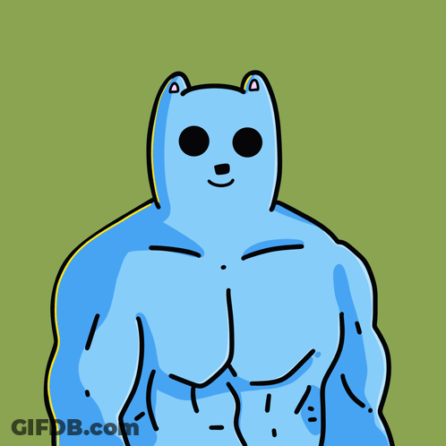 White Cat With Wings Saying Try Me GIF
