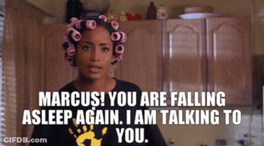 White Chicks Marcus Falling Asleep GIF