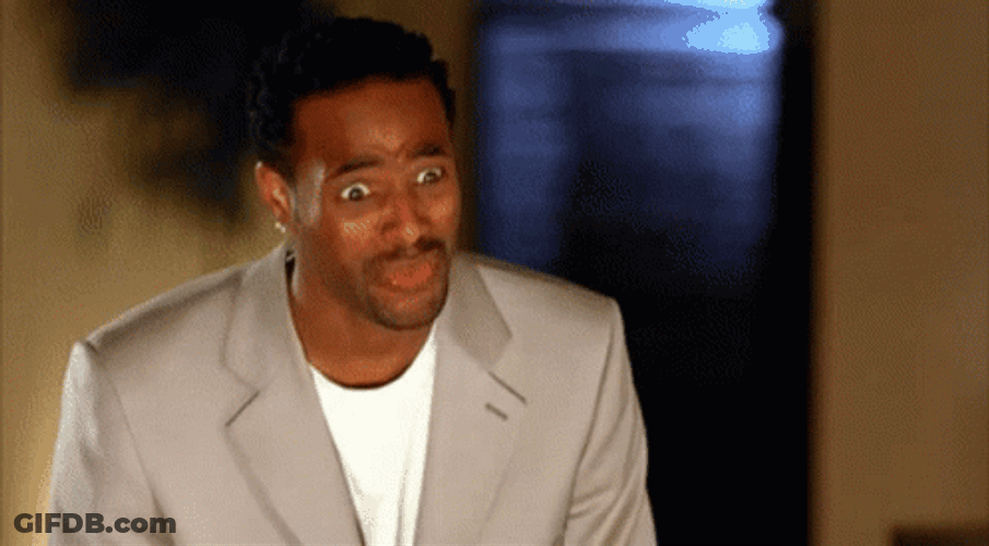 White Chicks Marlon Wayans Dog Attack GIF