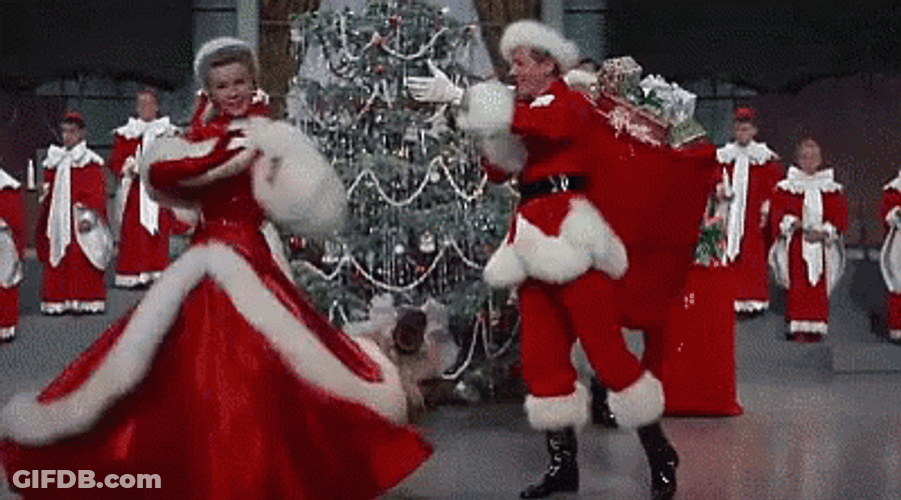 White Christmas In July GIF