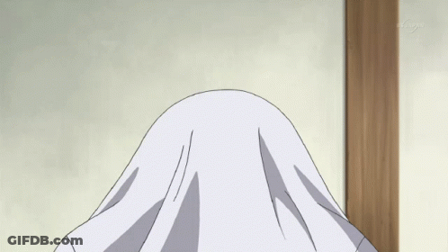 White Cloth Covering Face Saying Tokyo GIF