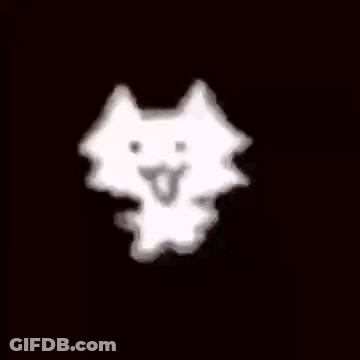 White Cloud Floating GIF