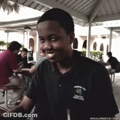 White Dog Saying Thank You Big Smiles GIF