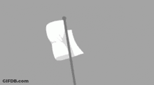 White Flag Waving GIF