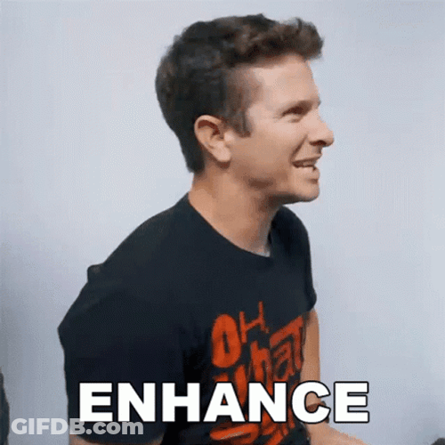 White Guy Enhance GIF