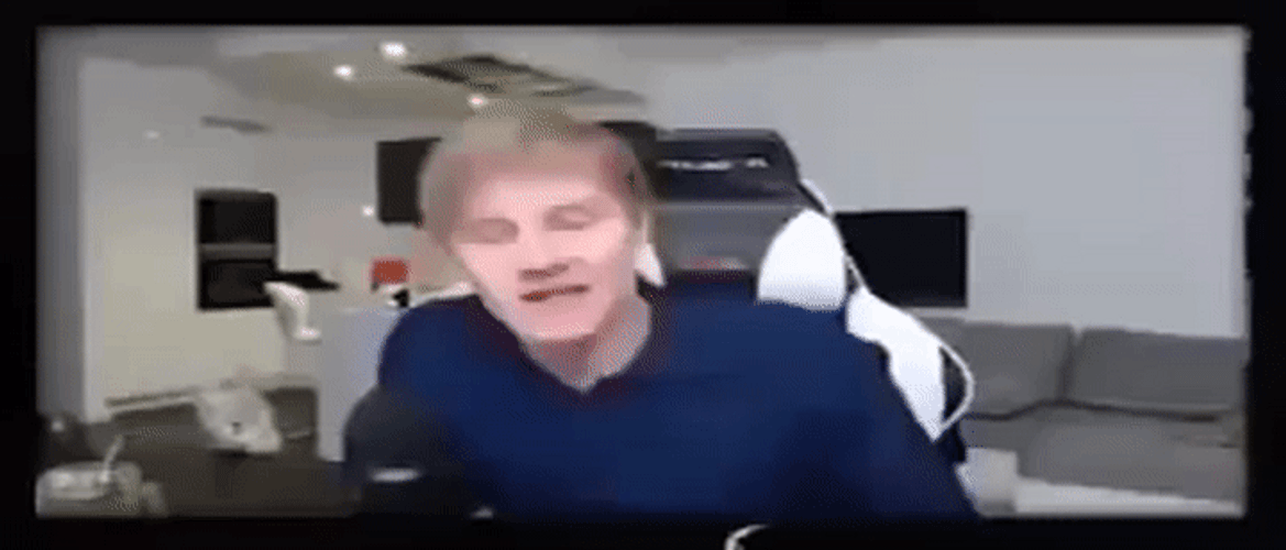 White Guy Talking Live Twitch GIF