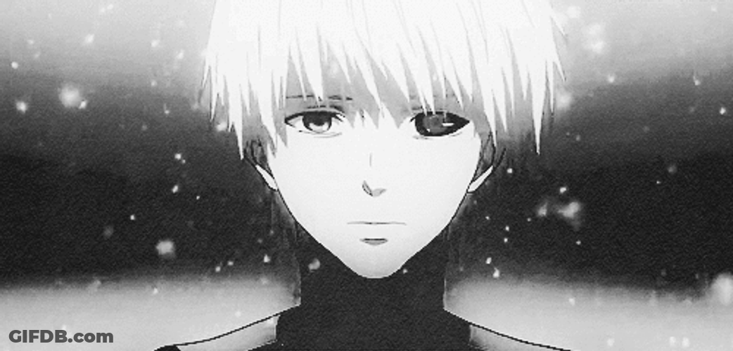 White Haired Ken Kaneki GIF