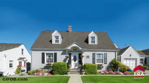 White House With Era Real Estate GIF