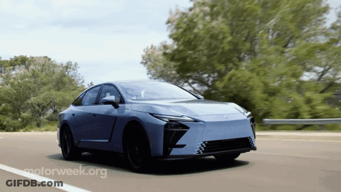 White Lexus With Red Bow On Top GIF