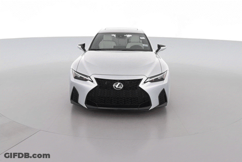 White Lexus GIF