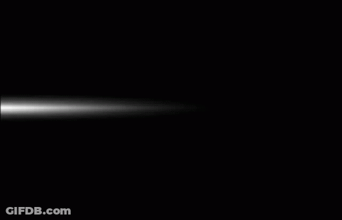 White Light Shining In Dark GIF