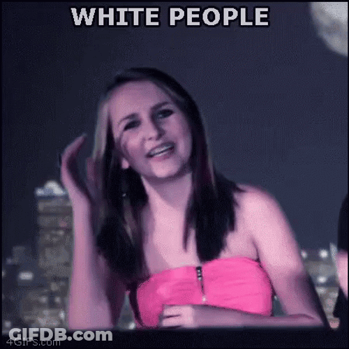 White People Awkward Party GIF