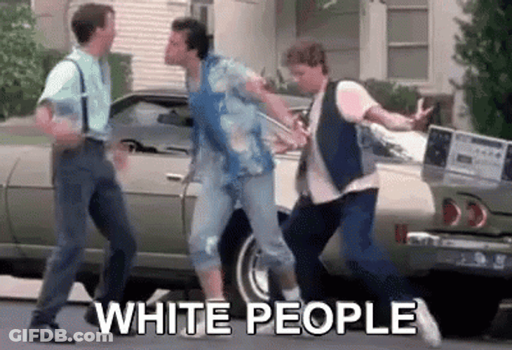 White People Dancing GIF