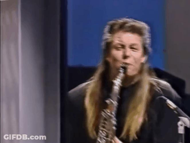 White People Playing Instruments GIF