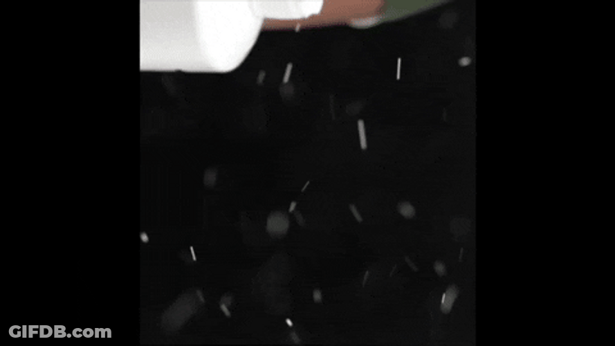 White Punk Chalk GIF