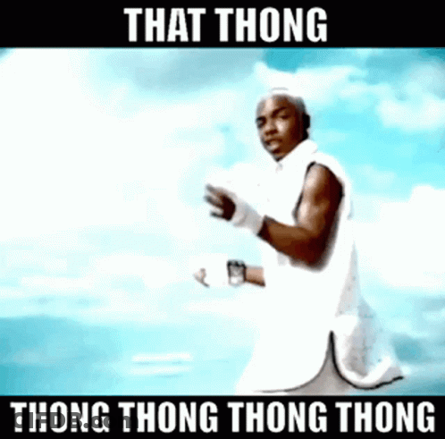 White Robe Man Walking Sky Saying Thong Thong Thong GIF