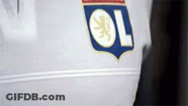 White Shirt With Lion And Number 10 GIF