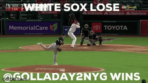 White Sox Vs Angels Baseball Game GIF