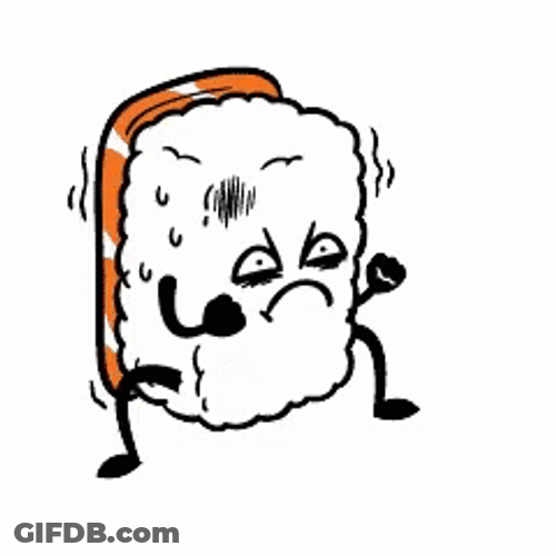 White Sponge Explosive Diarrhea GIF