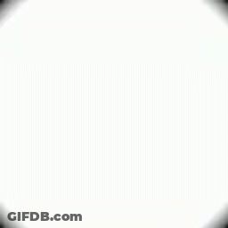 White Square On Black Background With Shadow GIF