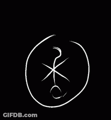 White Star In Circle GIF