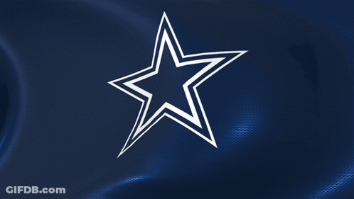 White Star On Dark Blue GIF