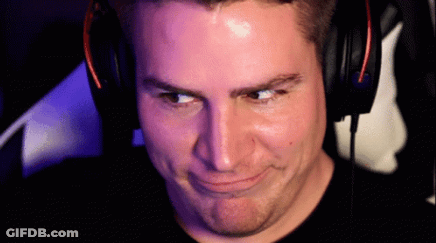 White Streamer Guy Eye Brow Raise GIF