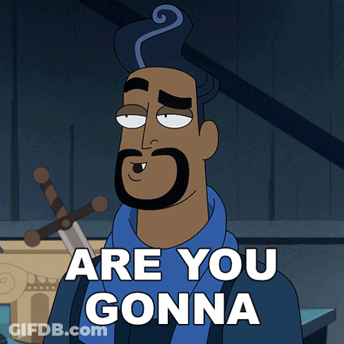 White-Suited Men And Masks Around White Coffin GIF