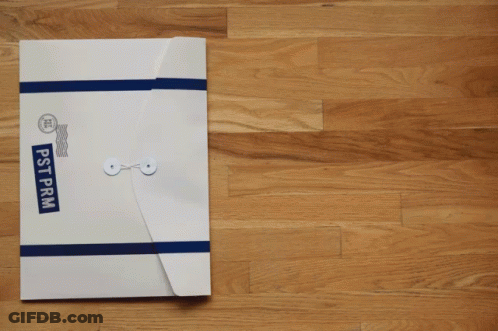 White T-Shirt In PSPPRM Envelope GIF