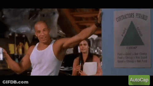 White Tank Top Man Holding Soda Contractors Pyramid GIF