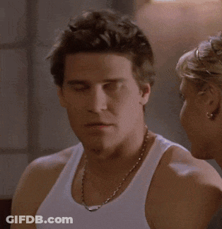 White Tank Top Man: I'm A Funny Guy GIF