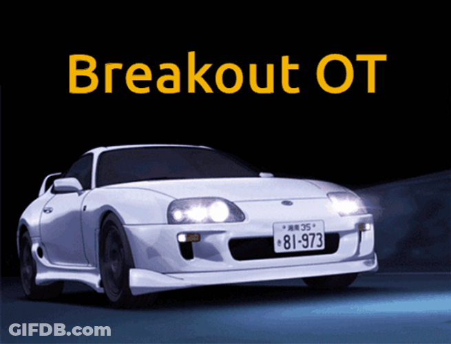 White Toyota Supra Breakout OT GIF