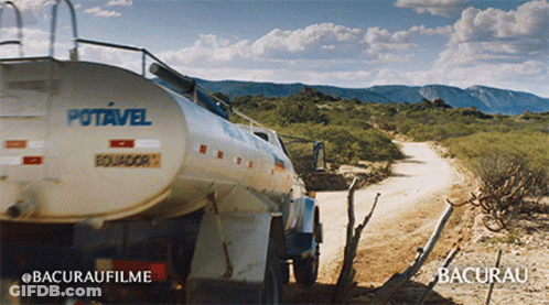 White Truck With Potavel Ecuador GIF