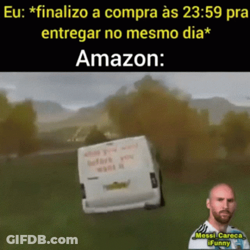 White Van Flying Through Air Meme GIF