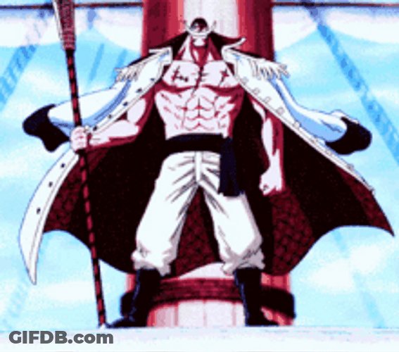 Whitebeard Edward Newgate Pirate Captain Anime GIF