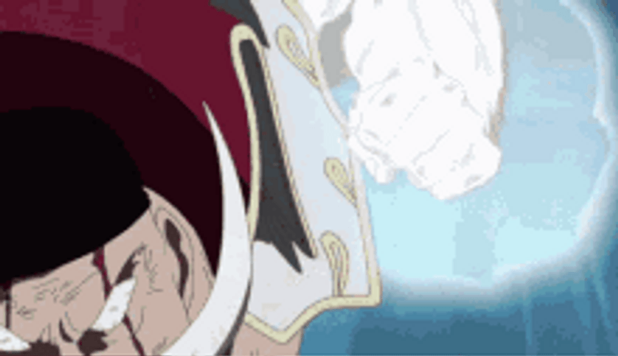Whitebeard Edward Newgate Powerful Ground Punch GIF