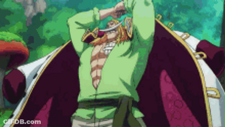 Whitebeard Oden Kozuki Fight One Piece Anime GIF
