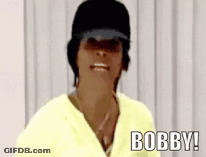 Whitney Houston Calling Bobby GIF