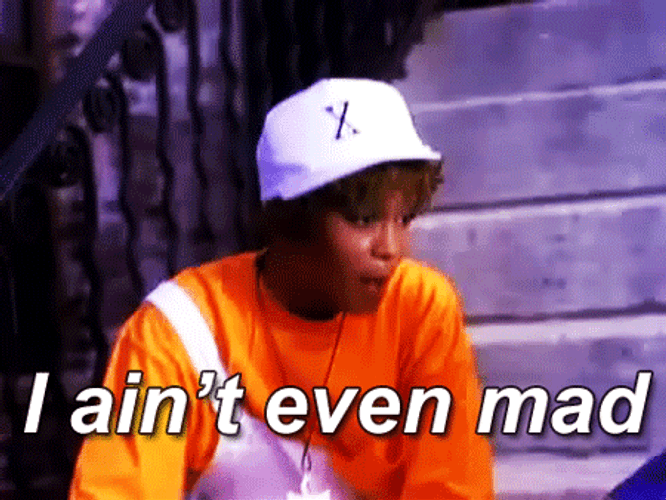 Whitney Houston I Am Not Even Mad GIF