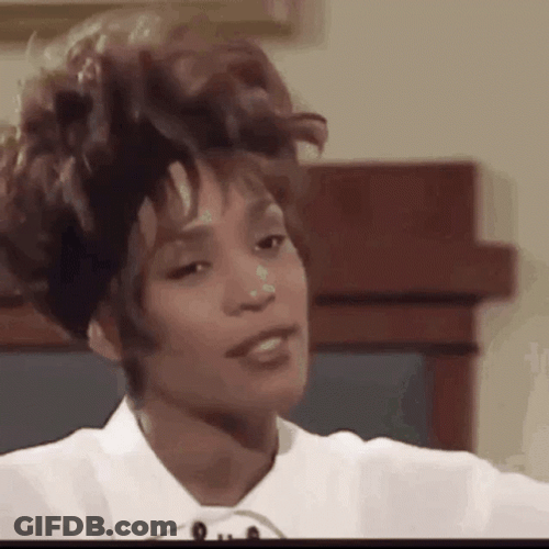 Whitney Houston That Means Sometimes GIF