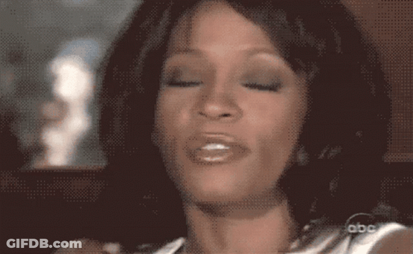 Whitney Houston Wack GIF