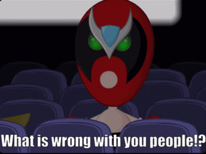 Who Are You People Strong Bsd Robot GIF