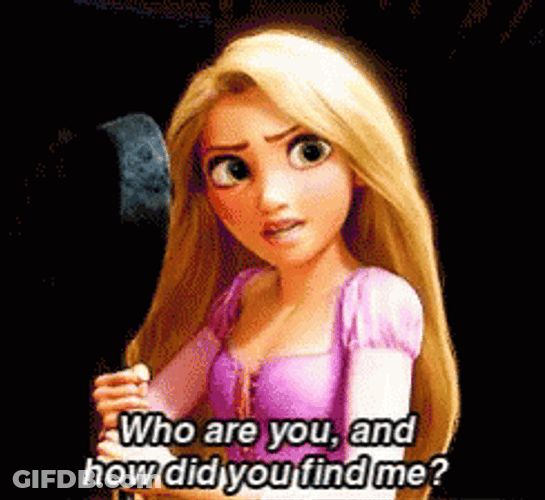 Who Are You Tangled Rapunzel GIF