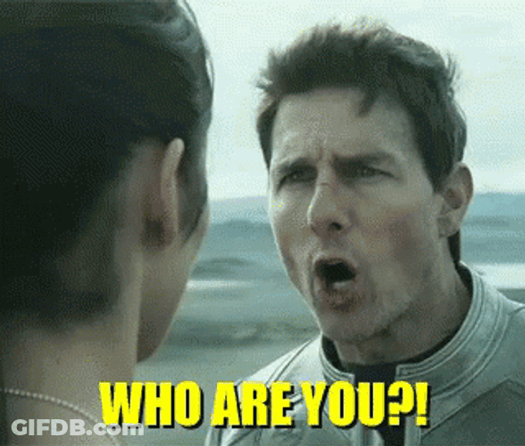 Who Are You Tom Cruise GIF