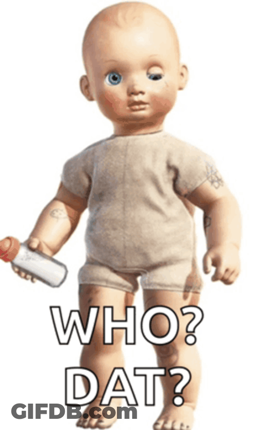 Who Dat Daddy Baby Chant GIF