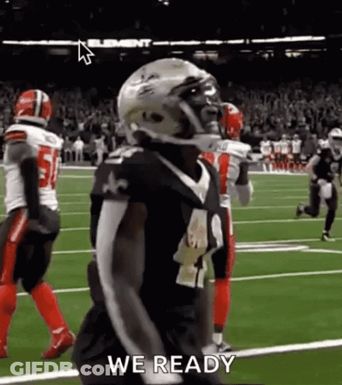 Who Dat We're Ready To Beat GIF