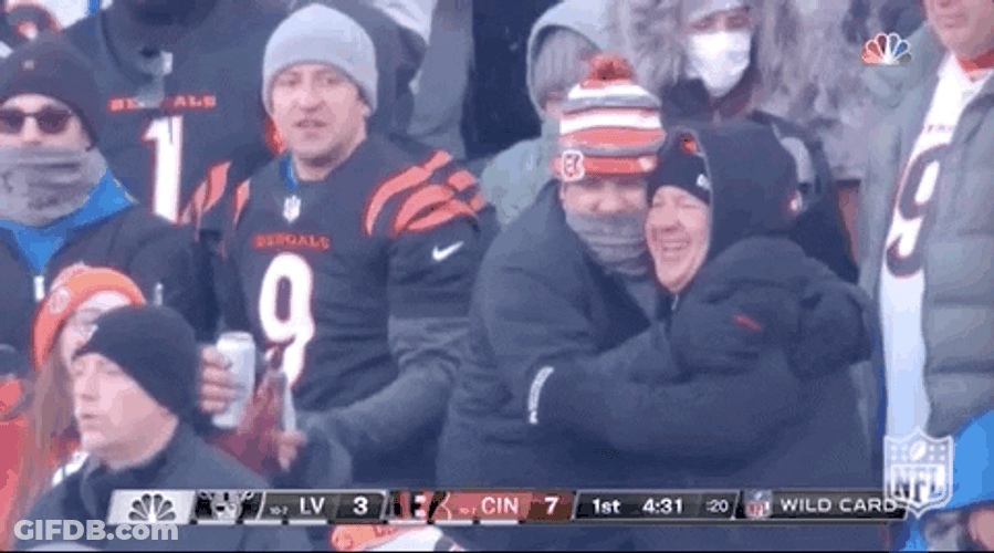 Who Dey Nation Cheering Bengals GIF